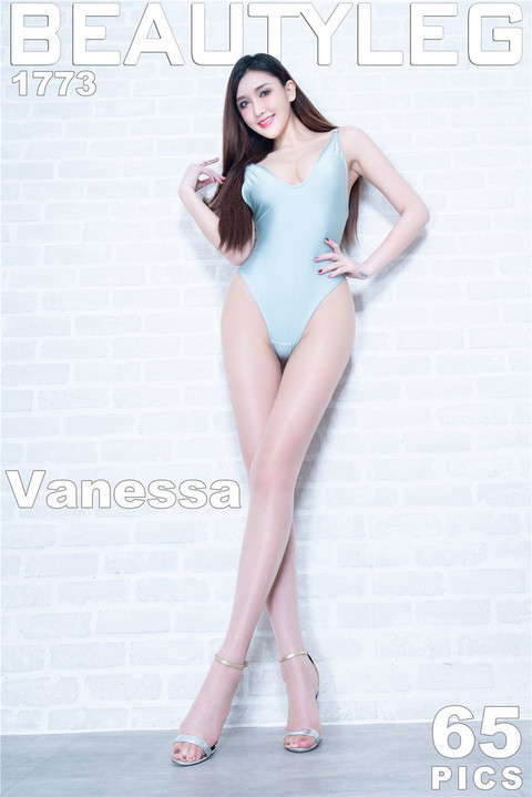 Beautyleg 台湾美女Vanessa雪白美腿高叉连体泳衣图片高清写真