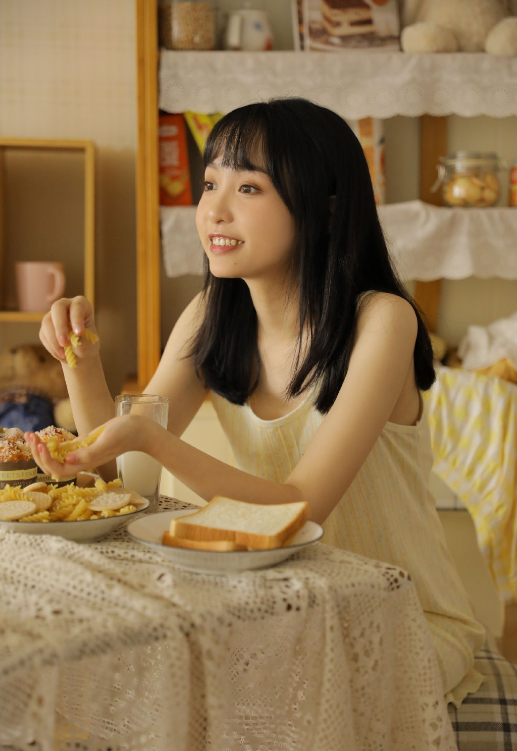 柠檬酱 | 绅士福利站 早餐女孩日系居家唯美性感美女写真 唯美写真  